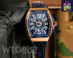 【今日WTO】Franck Muller フランク・ミュラー V45 SC DTシリーズ スポーツ的デザイン-WTO輸入2-XVX85