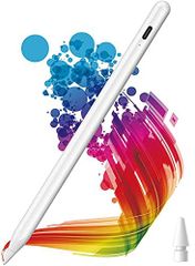 ipad用ペンシル アップルペンシル互? 第8/9世代対応 タッチペン ipad用ペン 極細 超高感度 ipad用 pencil パームリジェクション/傾き感知/磁気吸着/自動オフ機能対応 iPad/タブレット USB充電式 2018年以降iPad/iPad