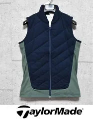 Taylormade 防風 保温 中綿 ベスト S 定価26900円 テイラーメイド ゴルフ テーラーメイド