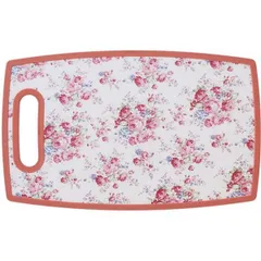[送料込]花柄：ピンク ロイヤルアーデン バラ雑貨 まな板 カッティングボード L (36.5×22.5cm) マリー