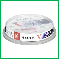 2023年最新】SONY DVD-R 録画用 CPRM対応 16倍速 120分 10枚パック