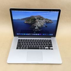 英語KB アップル MACBOOKPROCI7-2300 CI7(3615QM)-2.3GHZ 16GB SSD256GB 15.4インチRETINA A1398 CATALINA10.15.7 MID2012