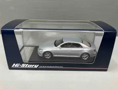 インターアライド 1/43 Toyota MARK X 300G PREMIUM (2004) HS395 SL シルバーメタリック Hi-Story ハイストーリー トヨタ マークX