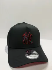 Newera ニューヨークヤンキース 99forty A-FRAME スナップバックキャップ ブラックカラー