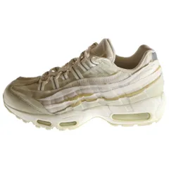 NIKE (ナイキ) ×COMME des GAR?ONS AIR MAX 95 WHITE CU8406-100 コムデギャルソン エアマックス95 ローカットスニーカー ホワイト US7.5/25.5cm