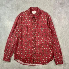 DENIM & SUPPLY Ralph Lauren ラルフローレン 花柄シャツ 猫目ボタン メンズXL 