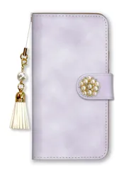 Galaxy S21 5G SC-51B SCG09 ケース 手帳型 ギャラクシーS21 スマホケース ビジュー パール デコ ストラップ付  おしゃれ 無地 大人 可愛い エレガント ブランド グリーン ブルー カラー03