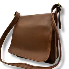 Vintage Coach Shoulder Bag Brown 1435