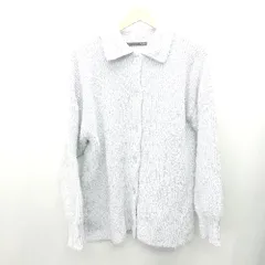 ◇ Heather ヘザー 襟付き シンプル ふわふわ 長袖 ニット セーター サイズF アイスブルー レディース E  【1407020045452】