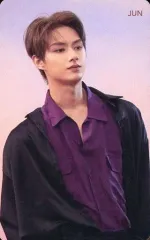 【中古】コレクションカード(男性) SEVENTEEN/JUN(ジュン)/背景ピンク/CD「JAPAN 2ND SINGLE『舞い落ちる花びら(Fallin’ Flower)』」Loppi・HMV特典オリジナルスペシャルフォトカード