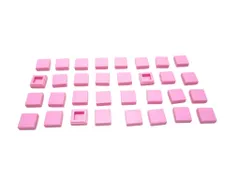レゴ★未使用！ピンク色の１×１タイル３２点セット