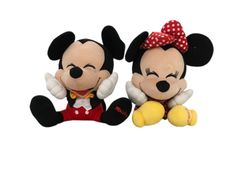 ミッキーマウスぬいぐるみ　ミニーマウスぬいぐるみ　２点セット