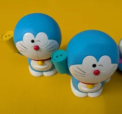 #ドラえもん　#キャラクター　#フィギア　#ソフビ　#全高10cm　#4体セット