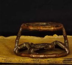 Copper crafts, tea ceremony utensils, incense utensils, lid rests, ornaments, crabs, bamboo, copper art