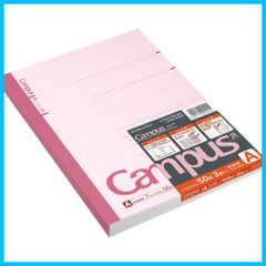 【在庫処分】B5 A罫 キャンパスノート 50枚 ノート 3冊パック コクヨ(KOKUYO) ノ-5AX3