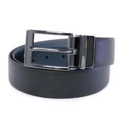 【ASPINAL of LONDON / アスピナルオブロンドン】メンズ ベルト ブラック (007 1469 BLACK/NAVY 143600) 18ss [新品] [訳あり]