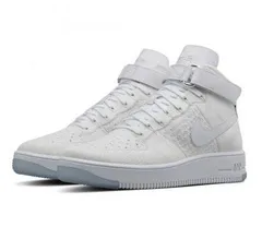 US10/28cm◆NIKE｜ナイキ  AIR FORCE 1 ULTRA FLYKNIT MID 817420-100  エアフォース 1 ウルトラ フライニット ミッド  スニーカー シューズ 靴