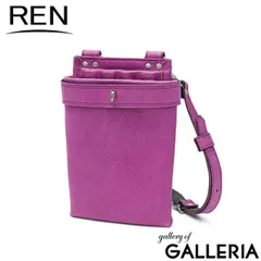 REN ショルダーバッグ メンズ レディース 斜めがけ レン バッグ 小さめ 小さい ブランド 革 本革 レザー シンプル シザーバッグ シザーケース はさみ 日本製 HALLIE #30 シザーズバッグ・ネイティブ 5-30-30522のサムネイル