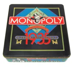 モノポリー1935年記念版　限定復刻版　缶入りコレクション Amazon.co.jp: モノポリー 1935年 記念版 復刻版 限定版 缶入り