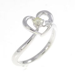 タサキ ダイヤモンド プラチナ リング 0.4ct V デザインリング - メルカリ