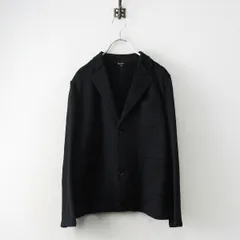 美品 2022AW新作 R&D.M.Co- オールドマンズテーラー JERSEY JACKET ジャージージャケット M/ブラック 羽織り ハオリ【2400013080583】