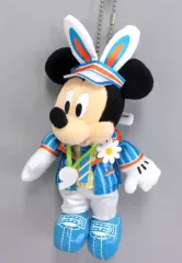 【中古】ぬいぐるみ ミッキーマウス(ヒッピティ・ホッピティ・スプリングタイム) ぬいぐるみバッジ 「ディズニーイースター2016」 東京ディズニーランド限定
