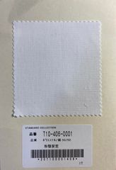 オーダーシャツ　白無地　T10-406-0001 P50%C50% 形態安定