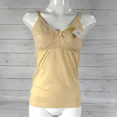 送料無料！｜綿混ブラキャミ｜ソフトカップ付キャミソール｜ベージュ｜らくらくタイプ｜A.B75.80.85.90｜廃盤品の為在庫限りのお得な価格！ 売り切れごめん早い者勝ちです！　『 ル ソレイユ 』