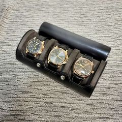 ALTERUT 本革パティーヌレザー ウォッチロール 時計ケース トラベル