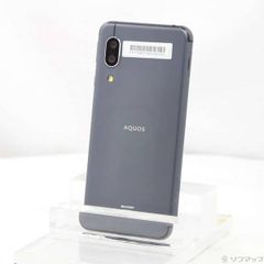 〔中古品〕 AQUOS sense3 64GB ブラック SHV45 auロック解除SIMフリー【348】