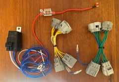 ハイエース 純正LEDヘッドライトからハロゲンライト変換ハーネス 2本