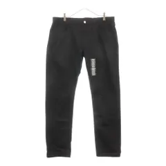 AX ARMANI EXCHANGE (アルマーニ エクスチェンジ) SLIM FIT スリムフィット ジップフライ コットン ストレート パンツ ブラック 8NZJ13 Z1BGZのサムネイル