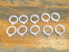 アンブレラマーカー　10個セット 透明 20mm