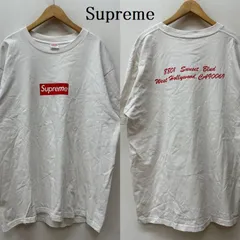 2024年最新】supreme 23ss la box logo teeの人気アイテム - メルカリ