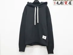JIL SANDER+ ジルサンダープラス プルオーバー スウェット パーカー SWEATSHIRT HOODIE J47GU0105 J20039 サイズL ブラック 美品 トップス