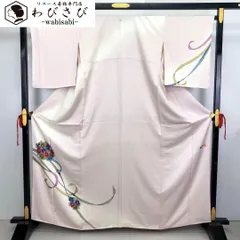 小紋 寄せ柄 毘沙門亀甲 紅葉 流水 縮緬 K-4636 小紋 寄せ柄 毘沙門亀甲 紅葉 流水 縮緬 K-4636