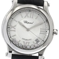 ショパール Chopard 8559 ハッピースポーツ 7Pダイヤ デイト 自動巻き メンズ良品_893216のサムネイル