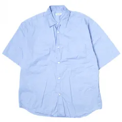 BEAUTY&YOUTH UNITED ARROWS ビューティーアンドユース ユナイテッドアローズ ハイツイストダンプ レギュラーフォルムテーパードシャツ 1216-149-2869 XL LT.BLUE 半袖 トップス g19919