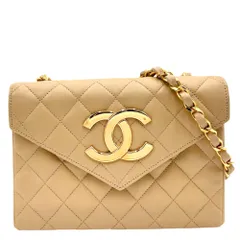 はな様♡CHANEL ラムスキン デカココ　マトラッセ 斜めがけ CHANEL シャネル デカココマークマトラッセ チェーンショルダー