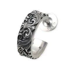 2569 アクアシルバー ワンポイントストーン レリーフ SILVER 19号 2569 アクアシルバー ワンポイントストーン レリーフ SILVER 19号