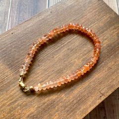 ブルー系 染めオパール フルブレスレット 14kgf - メルカリ