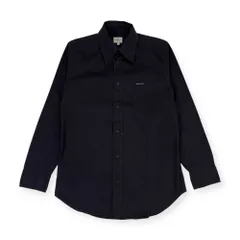 90s Calvin klein Jeans カルバンクラインジーンズ 長袖シャツ M/ブラック メンズ ビンテージ