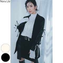 お値下げ中！新品未使用 完売品 YOUYILIN リボンつけ襟 ブラック 