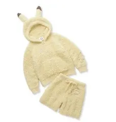 ジェラート ピカチュウパーカ&ショートパンツセット