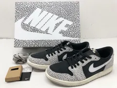 2024年最新】nike エアジョーダン1 low black cementの人気アイテム