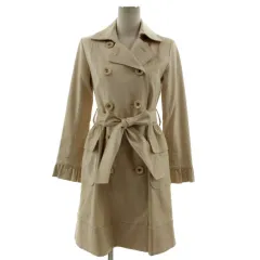 アベニールエトワール　スプリングコート　トレンチコート　サイズ38 ネイビー アベニールエトワール スプリングコート トレンチコート サイズ