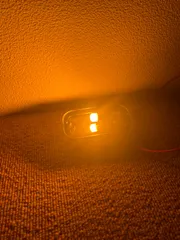 セール デコトラ屋 正規品 24V専用 角型マーカー サイドマーカー用 BA9S LED バルブ 球 高輝度 花型タイプA 10個SET