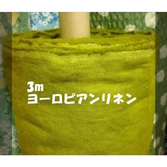 5m 　ヨーロピアンリネンキャンバス /きみどり系