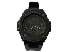 CASIO (カシオ) G-SHOCK G-STEEL デジタルアナログ腕時計 電波ソーラー GST-W300G ブラック メンズ/078