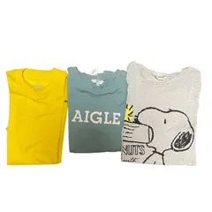 TL2 asics/AIGLE/PEANUTS Tシャツ 3着セット まとめ売り